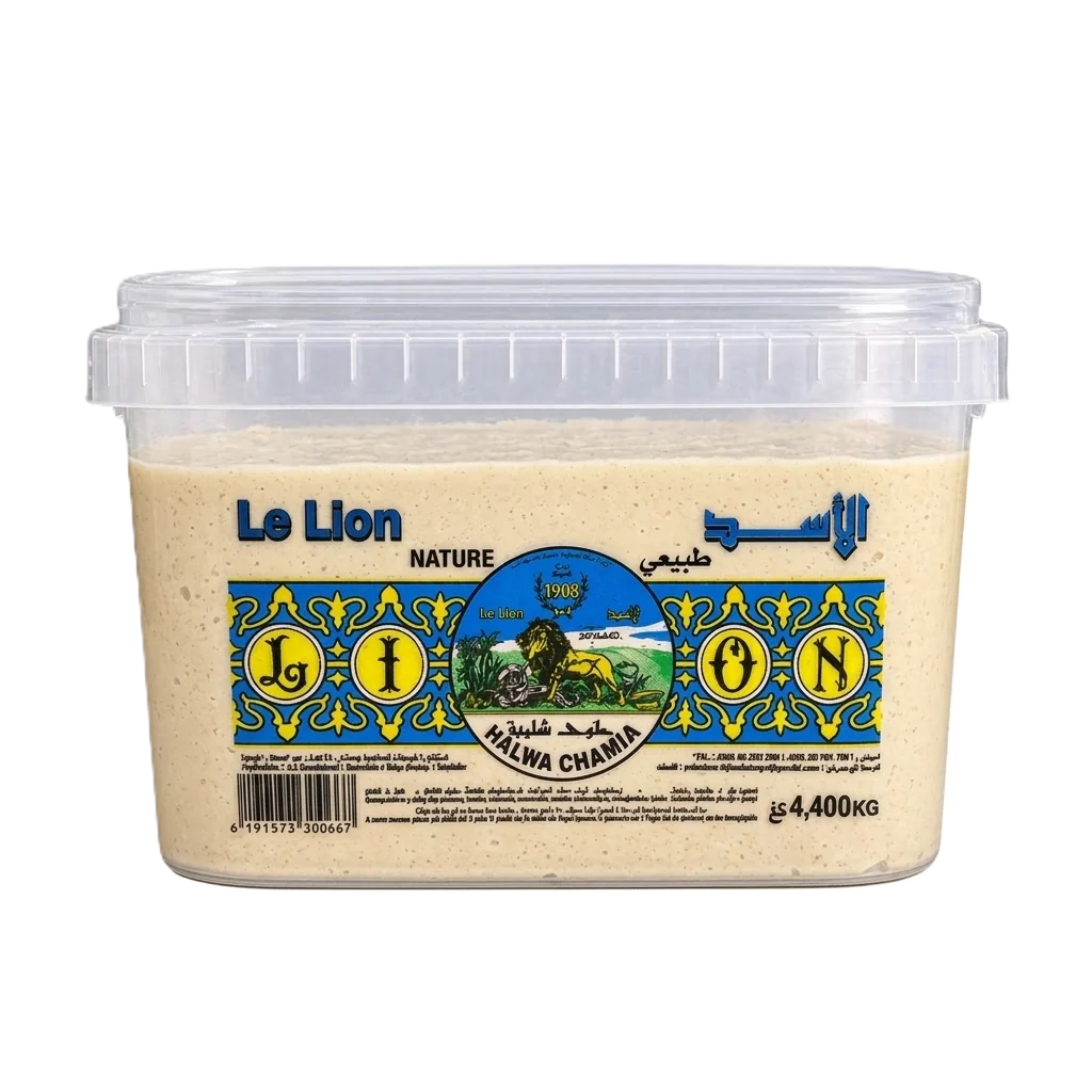 Halwa chamia Le Lion nature, boîte plastique 5 kg